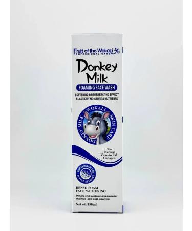 Sparkly Foam for washing with a brush with Donkey milk proteins - Buy Online on GoSupps.com