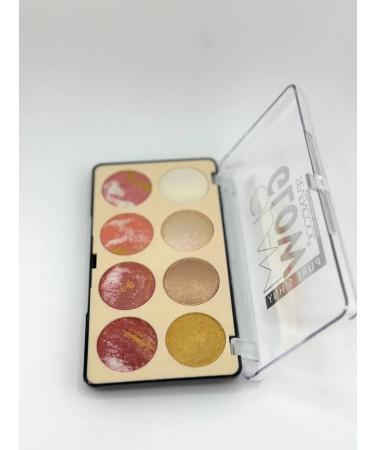 TAWFIQ Palette of highlighters and blush shining - Buy Online on GoSupps.com
