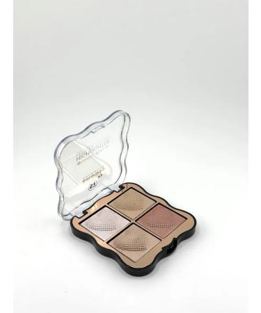 TAWFIQ Palette of highlighters and blush dry shining universal - Buy Online on GoSupps.com