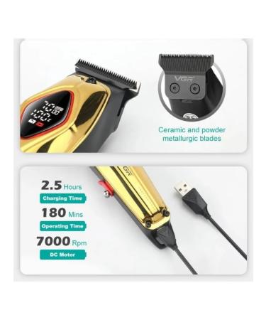 Professional Trammer for Hair with Golden Design - Buy Online on GoSupps.com