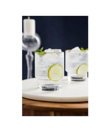 Glass cup for drinks