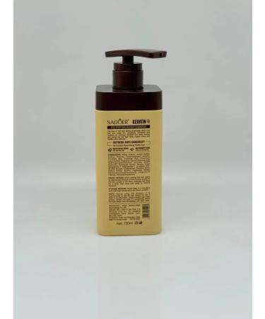 Zamira Keratin shampoo for dry and damaged hair - Buy Online on GoSupps.com