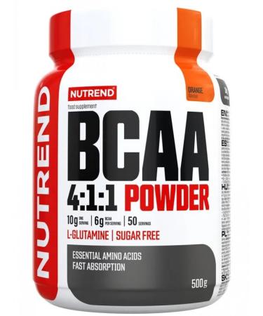 NUTREND BCAA 4 1 1 BCAA Powder 4 1 1 500 g orange