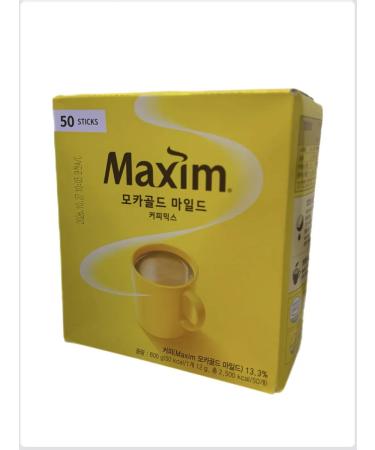 KIVATOX Korean Coffee Maxim Mocha Gold 50 bags - Buy Online on GoSupps.com