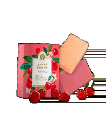 Manufactory House of Nature A set of natural soap Wild cherry 2 pcs 100 g - Buy Online on GoSupps.com