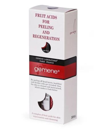 Gemene Fruit acids and face regeneration - Buy Online on GoSupps.com