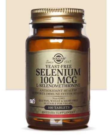 Solgar Selenium Vitamins 100 g 100 tablets - Buy Online on GoSupps.com