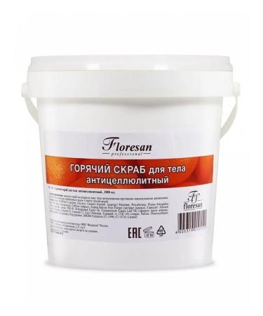 Floresan Hot body scrub anti -cellulite 1000 ml - Buy Online on GoSupps.com