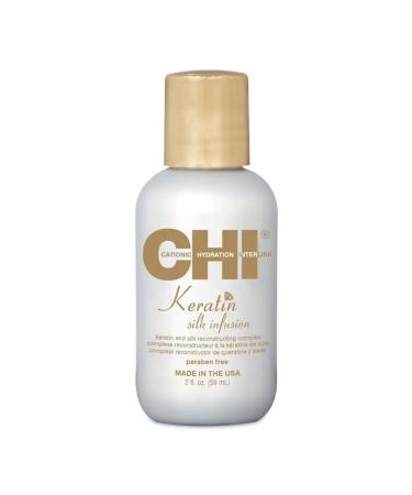 chi Restoring serum Keratin Silk Infusion 59 ml - Buy Online on GoSupps.com
