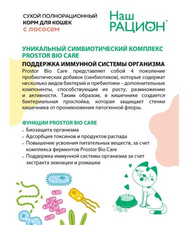 OUR DIET Dry food for cats with salmon 1.5 kg - Buy Online on GoSupps.com