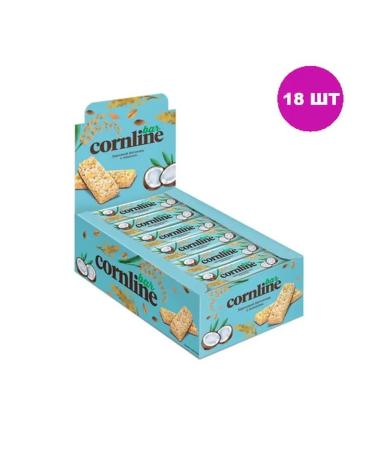 Yashkino Cornline cereal bars with coconut