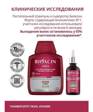 BIOXCIN Hair shampoo from falling out professional - Buy Online on GoSupps.com