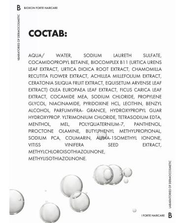 BIOXCIN Hair shampoo from falling out professional - Buy Online on GoSupps.com