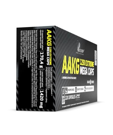 Olimp Sport Nutrition Arginine Alfa-Ketoglutarate Olimp Aakg 1250 Extreme Mega Caps - Buy Online on GoSupps.com
