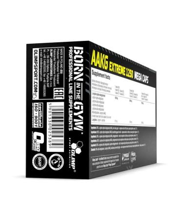 Olimp Sport Nutrition Arginine Alfa-Ketoglutarate Olimp Aakg 1250 Extreme Mega Caps - Buy Online on GoSupps.com