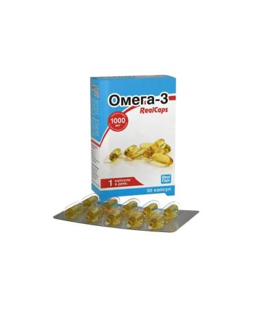 Omega-3 RealCaps 1000mg 30 capsules