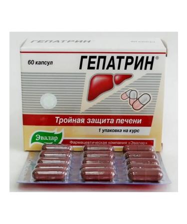 Evalar Hepatrin 60 capsules