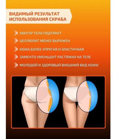 Floresan Hot body scrub anti -cellulite 500ml - Buy Online on GoSupps.com