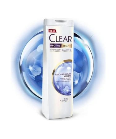 clear Shampoo feeding the maximum volume of 400 ml. (5867)