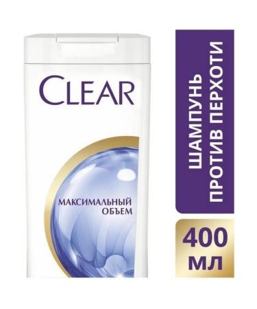 clear Shampoo feeding the maximum volume of 400 ml. (5867) - Buy Online on GoSupps.com