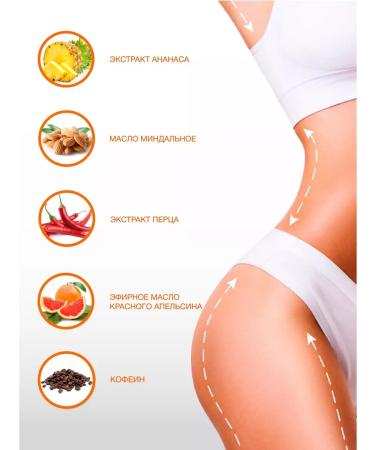 Floresan Body cream Anti -cellulite massage with pepper 500ml - Buy Online on GoSupps.com