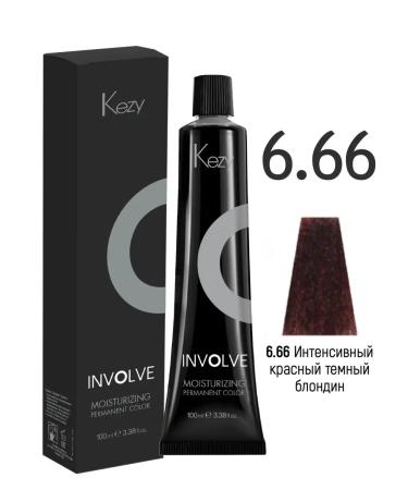 Kezy Paint 6.66 Intense Red Dark Blond Involve 100ml