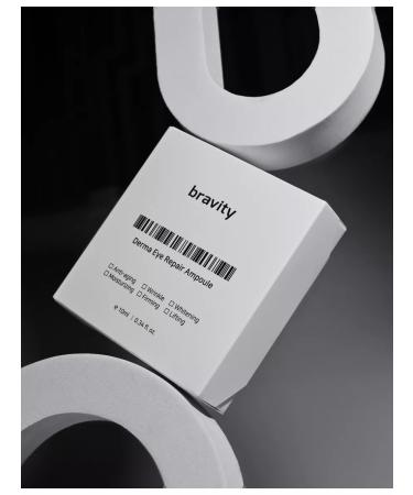 BRAVITY Paths for the eyes with collagen and niacinamide from wrinkles - Buy Online on GoSupps.com