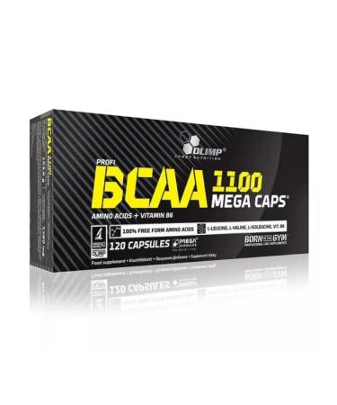 Olimp Sport Nutrition OLIMP amino acids BCAA Mega Caps 120 capsules - Buy Online on GoSupps.com