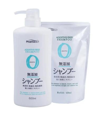 Kumano Cosmetics Plant shampoo for sensitive skin 600ml - Buy Online on GoSupps.com