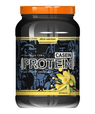 aTech nutrition Casein protein evening cocktail 900 g. Vanil