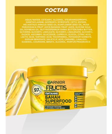Garnier Hair mask restoring banana - Buy Online on GoSupps.com