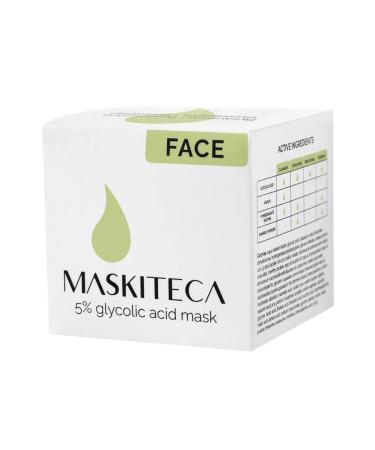 Maskiteca Face mask cleansing with 5% glycolic acid - Buy Online on GoSupps.com