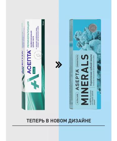 ASEPTA Professional toothpaste reminelization