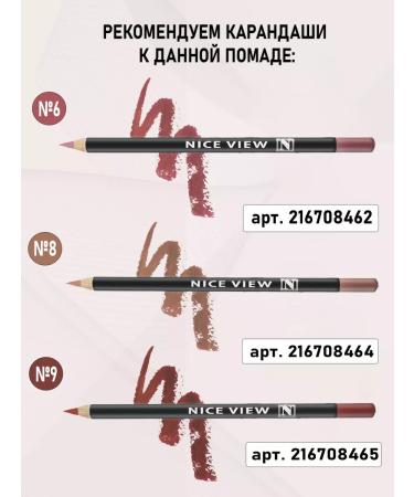 Nice View Lipstick glossy red-brown - Buy Online on GoSupps.com