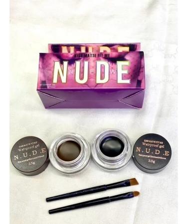 NUDE Lipstick for eyebrows eye eyeliner gel