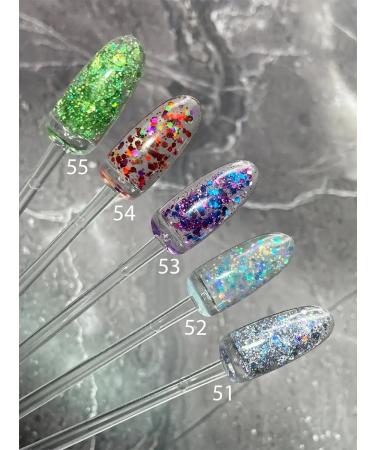 XNAIL PROFESSIONAL Polygel for nail extension with sparkles - Buy Online on GoSupps.com