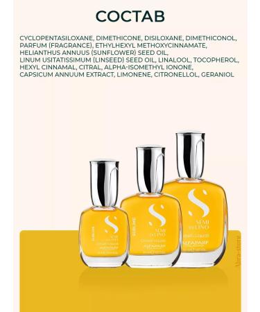 Alfaparf Milano Hair oil against split ends of the Semi di Lino 50 ml - Buy Online on GoSupps.com