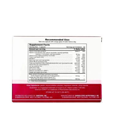 Santegra Menofix - Menofix complex of vitamins minerals - Buy Online on GoSupps.com