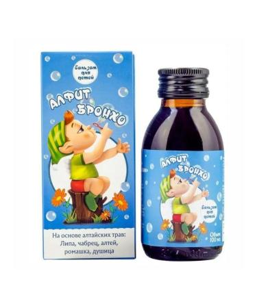Alfit Plus Balm alfit broncho for children Syrup from coughing 100 ml - Buy Online on GoSupps.com