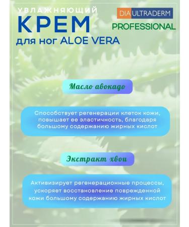 Cream "Diaultraderm - Aloe Vera" 75ml - Buy Online on GoSupps.com