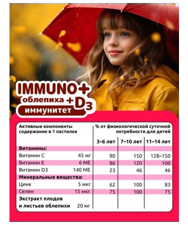 Vitamin Bears Immuno plus chewing pastilles 30pcs - Buy Online on GoSupps.com