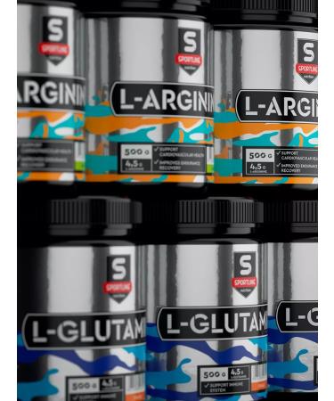 SportLine Nutrition Glutamine L-glutamine powder 500g citrus mix - Buy Online on GoSupps.com