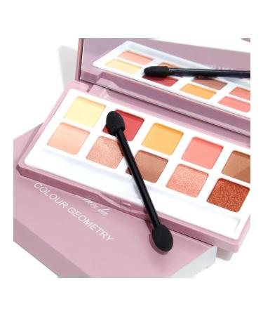 Lameila Palette of shadows for the eyelids of nude with sparkles - Buy Online on GoSupps.com