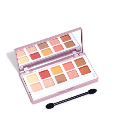 Lameila Palette of shadows for the eyelids of nude with sparkles - Buy Online on GoSupps.com