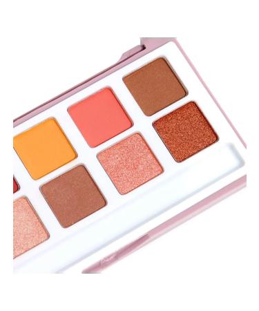 Lameila Palette of shadows for the eyelids of nude with sparkles - Buy Online on GoSupps.com