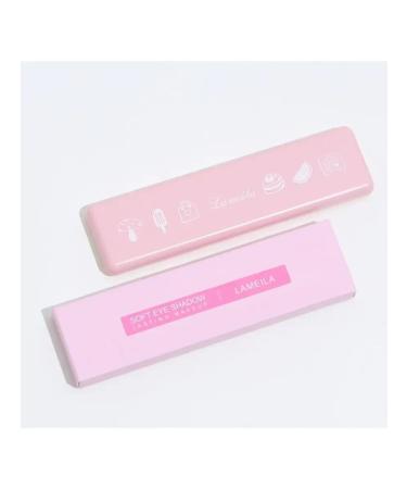 Lameila Eye shadows with pearl shine 8 colors - Buy Online on GoSupps.com