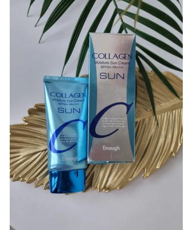 ENOUGH Sunscreen with collagen from tanning SPF50 PA +++ - Buy Online on GoSupps.com