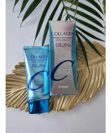 ENOUGH Sunscreen with collagen from tanning SPF50 PA +++ - Buy Online on GoSupps.com
