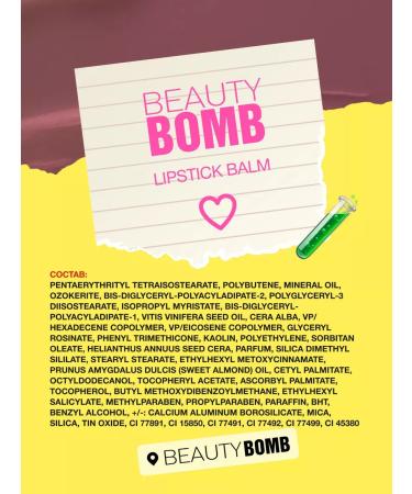 Beauty Bomb Lip balm with a shade of Color Lip Balm tone 06 - Buy Online on GoSupps.com