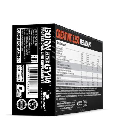 Olimp Sport Nutrition Creatine Olimp Creatine Mega Caps 120 capsules - Buy Online on GoSupps.com